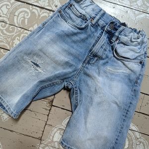 Paper & Denim distressed shorts